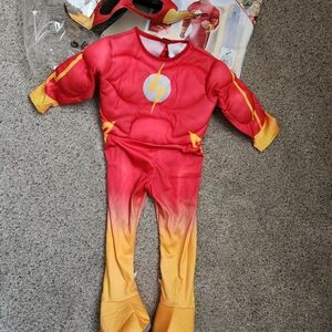 Kids Flash Superhero Costume - 2T DC Comics